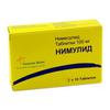 Нимулид табл. 100 мг №20, Панацея Биотек Фарма Лтд.